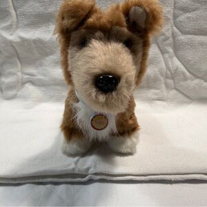 American Girl Pet TOASTY Rough Collie Puppy Dog Brown with Collar